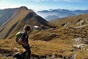 Autunnale in CIMA MENNA (2300 m) da Zorzone ad anello con discesa dal Chignol d’Arale il 25 ott. 2018- FOTOGALLERY